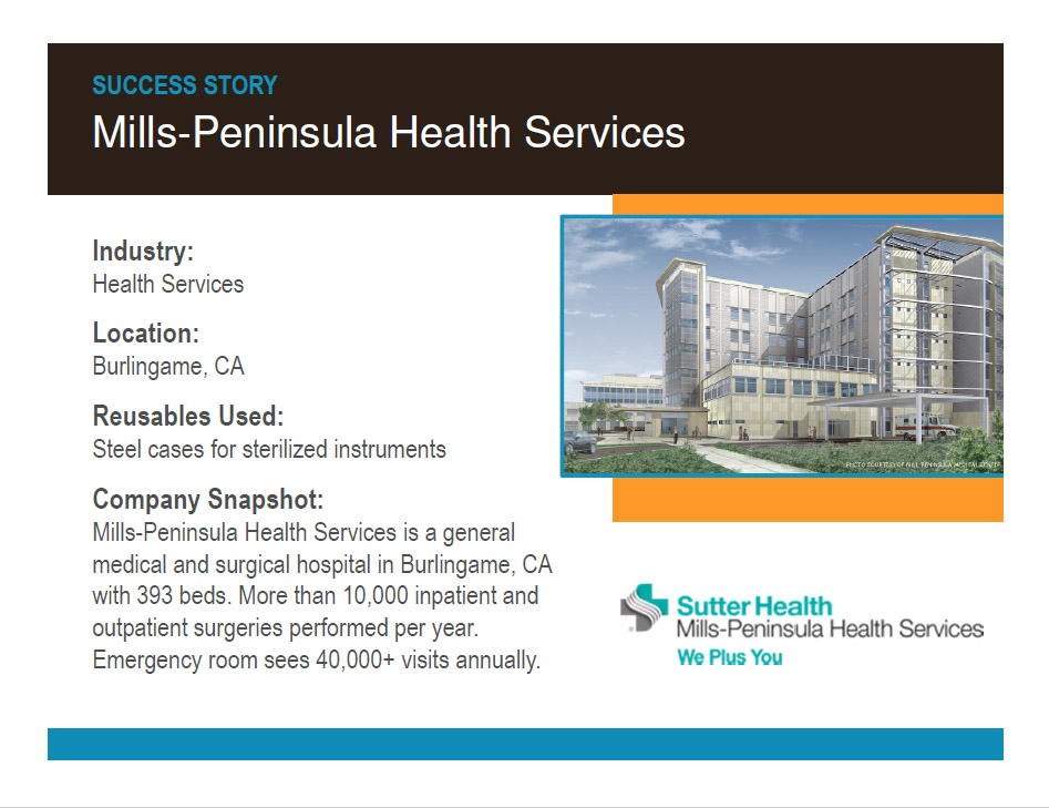 Mills Peninsula Medical Center Usereusables